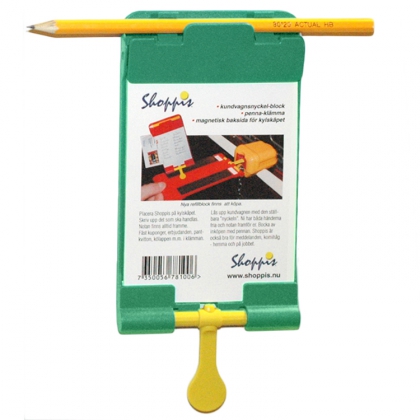 Shoppis indkøbsseddel, Grøn