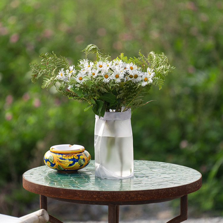 Formbar vase, Frosted