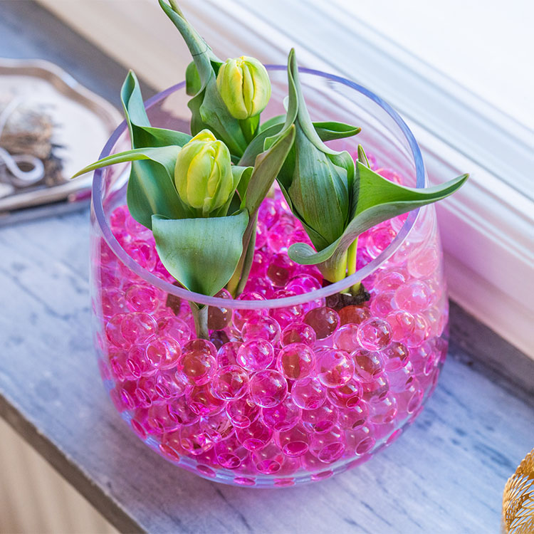 Glasperler, Lyserød