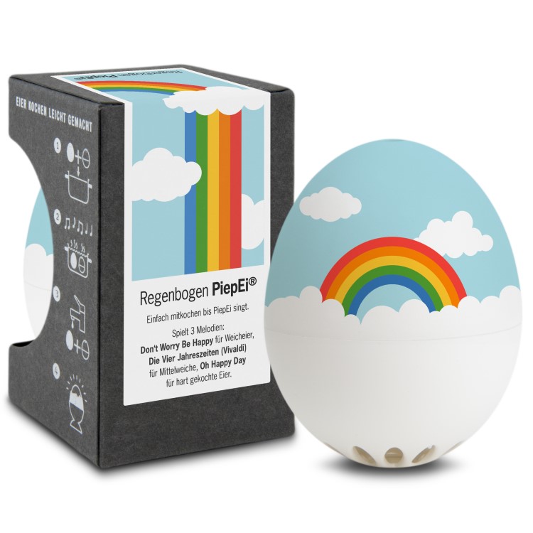 Musikalsk æggetimer, Regnbue