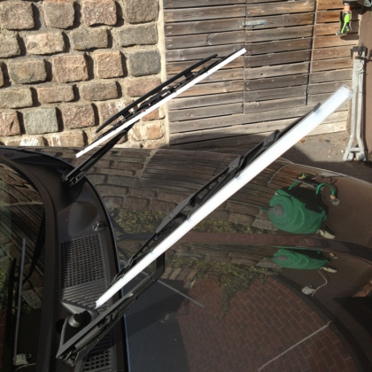 Viskerblad i silikone, 6,5 mm