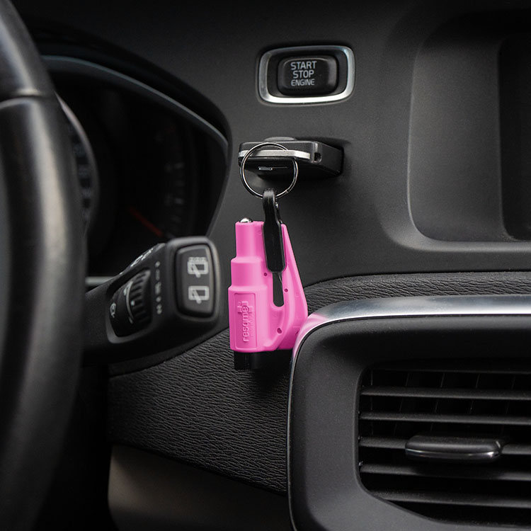 Resqme, seleskærer og vinduesknuser, Lyserød