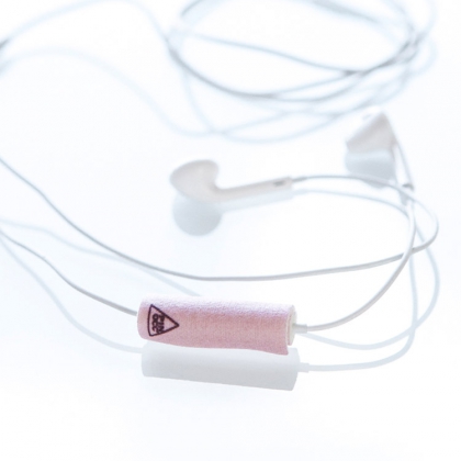 Vindbeskyttelse til mobilheadset, Lyserød