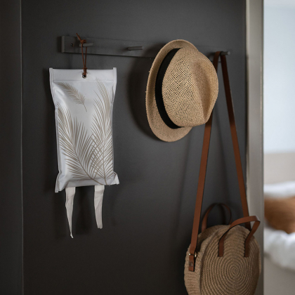 Brandtæppe, Palmeblad 120x120 cm