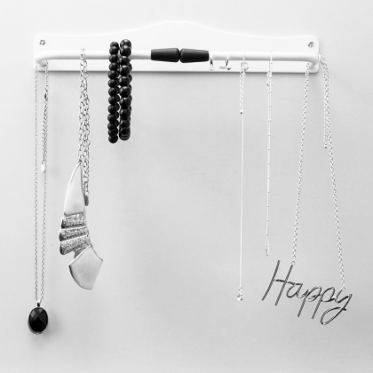 Smart nøglebræt, Medium Hvid