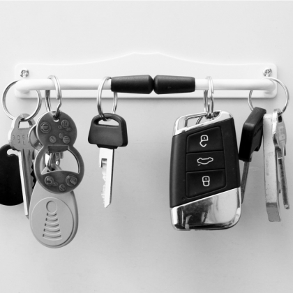 Smart nøglebræt, Small Hvid