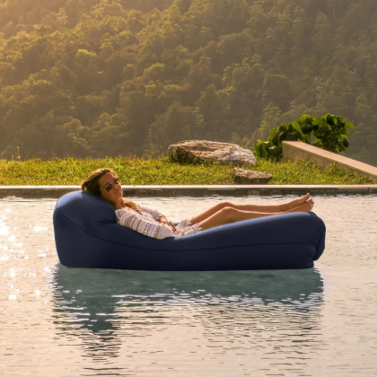 Softybag sofa, Mørkeblå