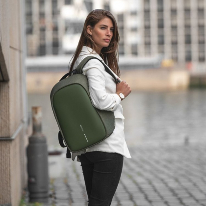 Tyverisikker rygsæk, Bobby Hero Small Grøn billede