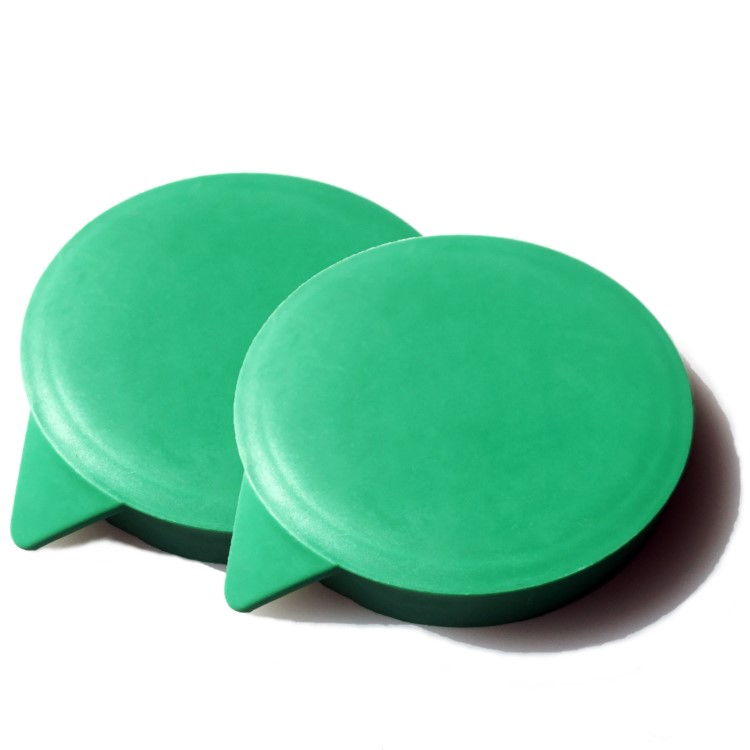 Låg til dåse, Grøn 2-pak