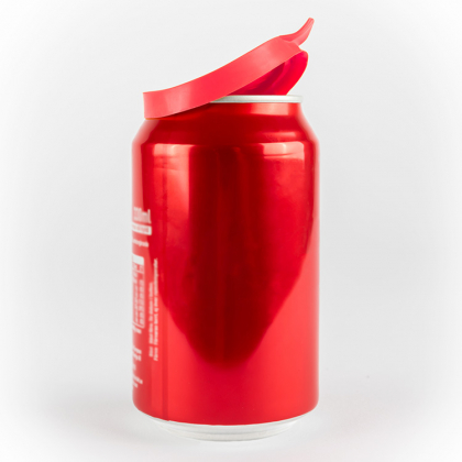 Låg til dåse, Rød 2-pak