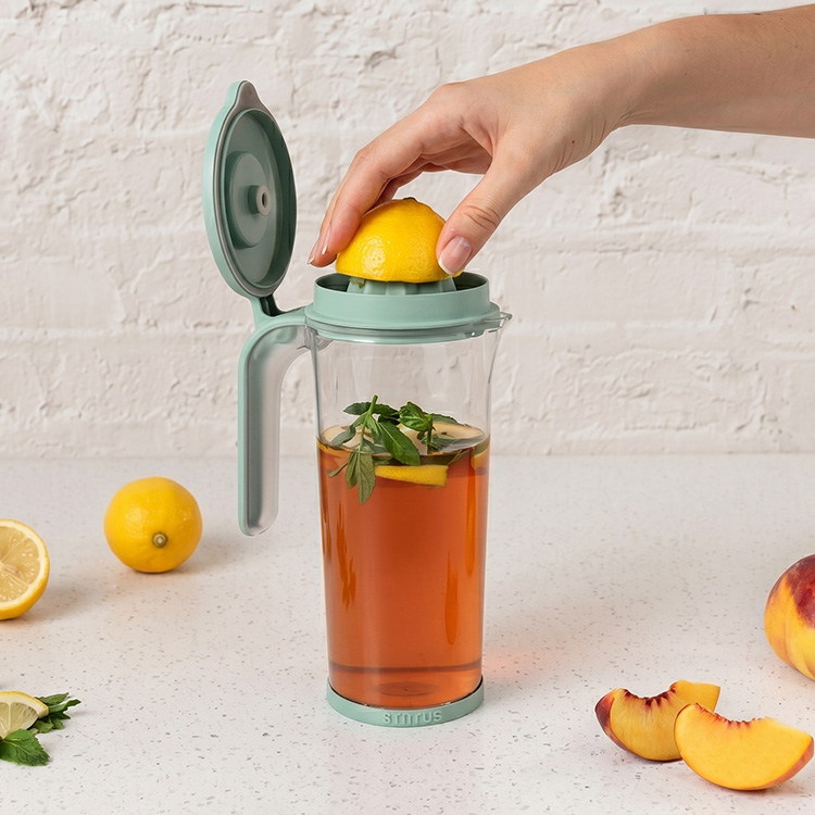 Vakuumkande med juicepresser, Mintgrøn