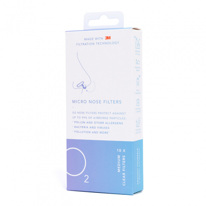 Næsefilter, 10-pak Medium