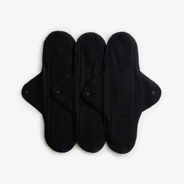 Stofbind 3-pak, Natbind Sort