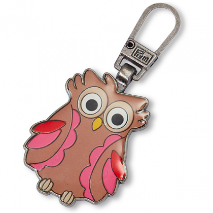 Vedhæng til lynlåsen, Figurer, Ugle