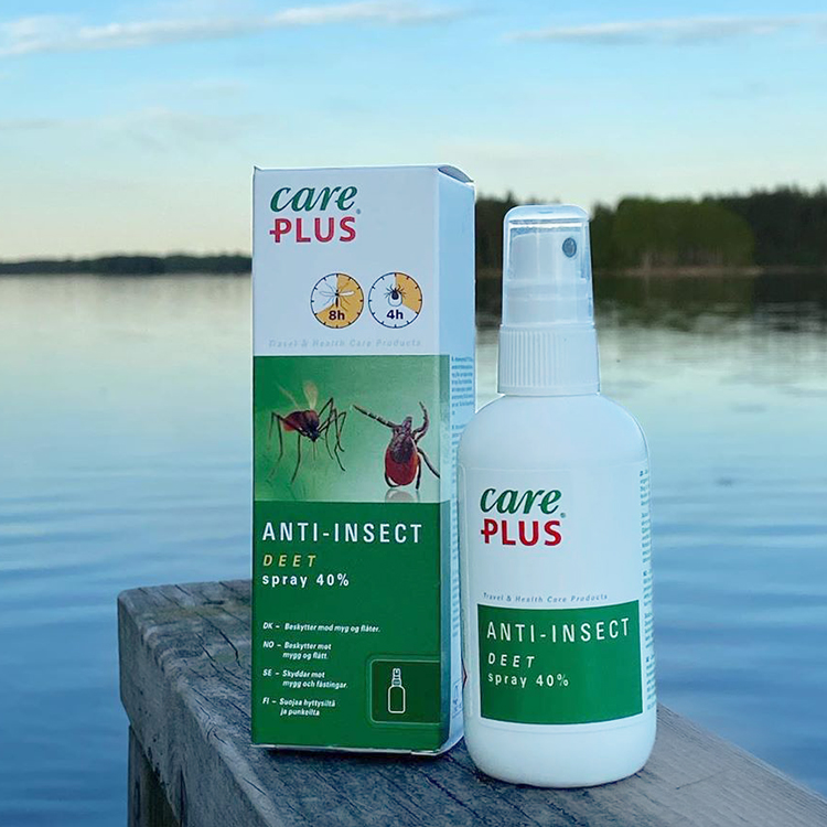Myggemiddel Care Plus DEET 40%, 200 ml