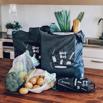 Shoppingsæt, Sort