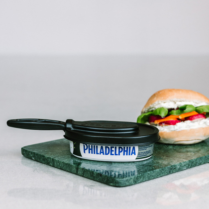 Brelock, låg og smørkniv til Philadelphia, Sort