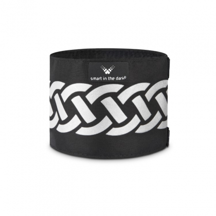 Refleksbånd til arme og ben, Fletning Sort