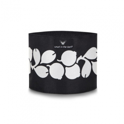 Refleksbånd til arme og ben, Tyttebær Sort