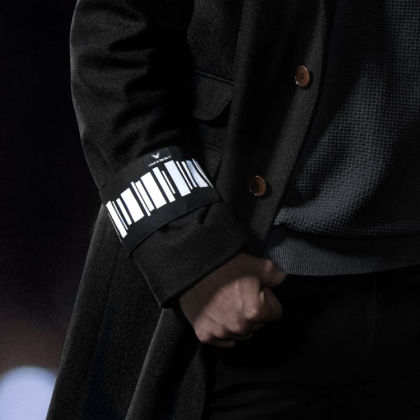 Refleksbånd til arme og ben, Nordlys Sort