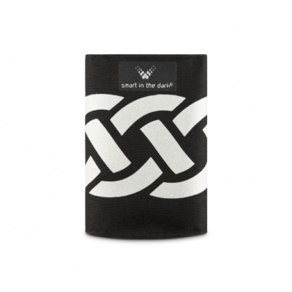 Refleksbånd til tasken, Fletning Sort