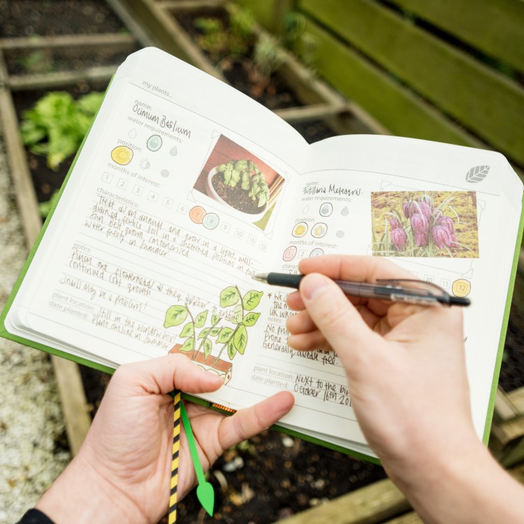 Suck UK - Garden Notebook Green