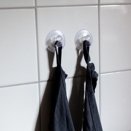 Sugekopkrog 4-pak, Transparent billede