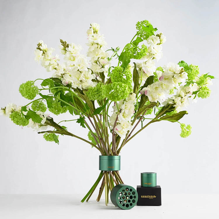 Buketholder Hanataba 2-pak, Mørkegrøn