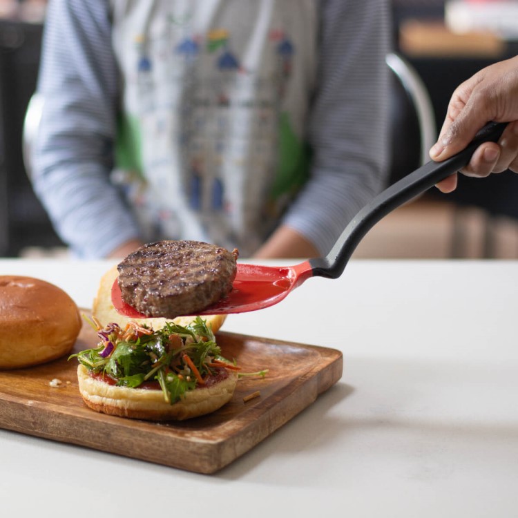 Paletkniv, Rød billede