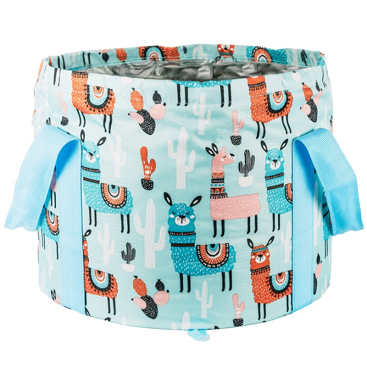 Sammenfoldeligt fodbad, Turkis Lama billede