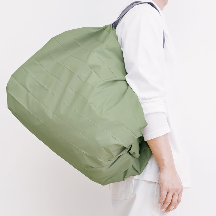 Indkøbspose 40 liter Shupatto, Grøn billede