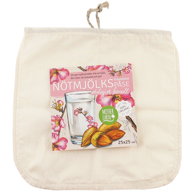 Nødde- og havremælkpose billede