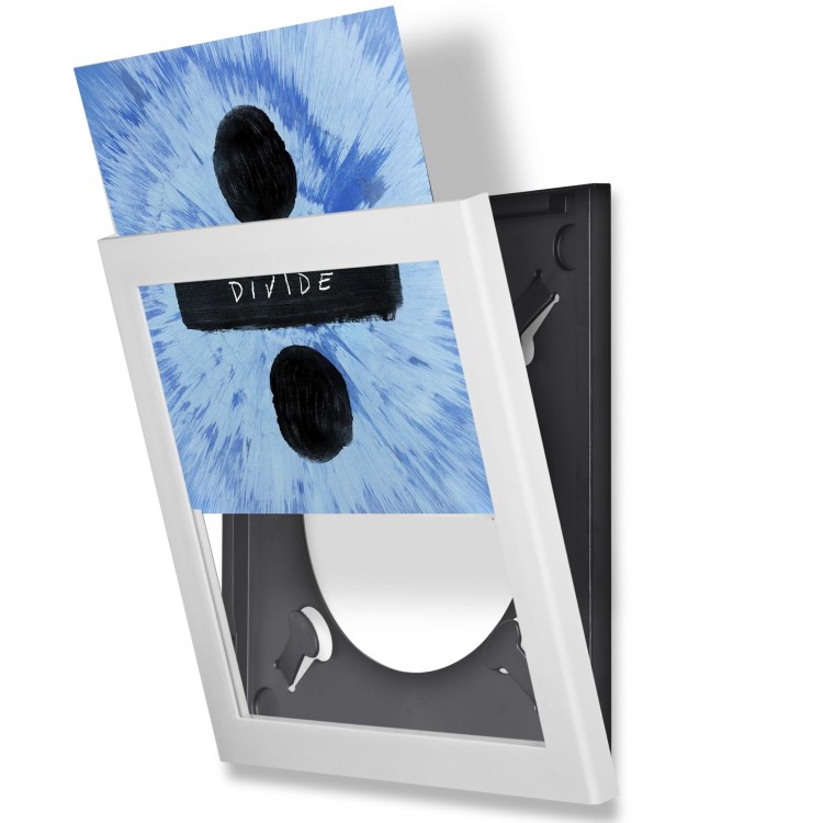 Ramme til LP'er, Hvid 1-pak