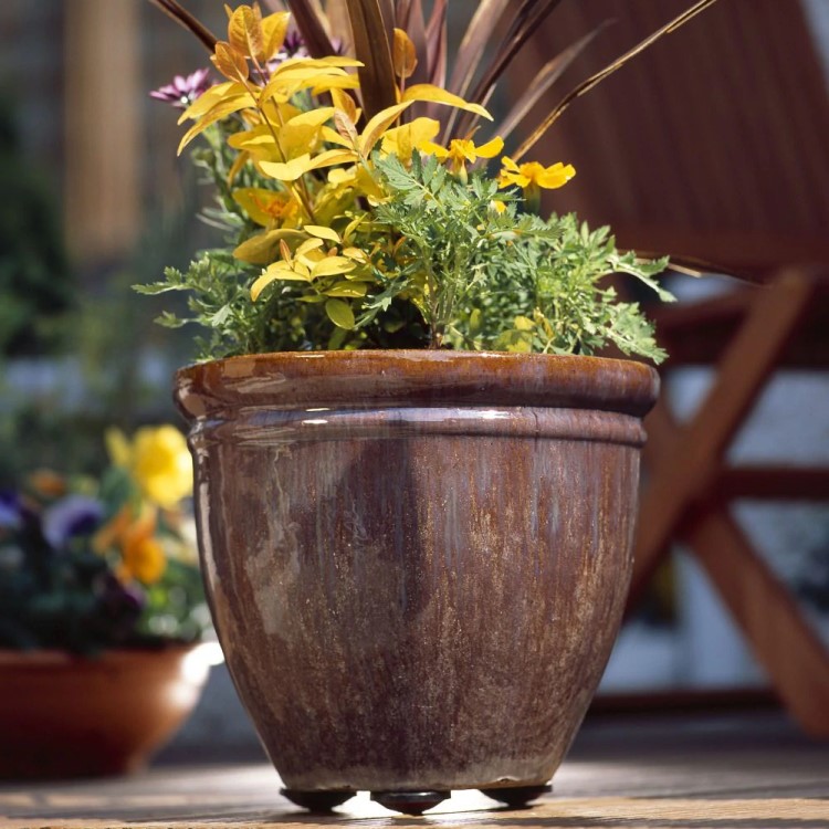 Krukkefødder 4-pak, Small Brun