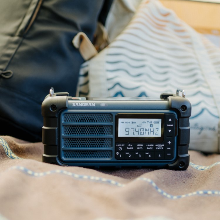 Overlevelsesradio DAB+/FM Pro, Blå billede