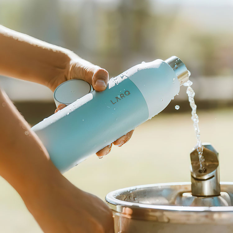 Termokandeflaske med UV-rensning LARQ, Mint 500 ml