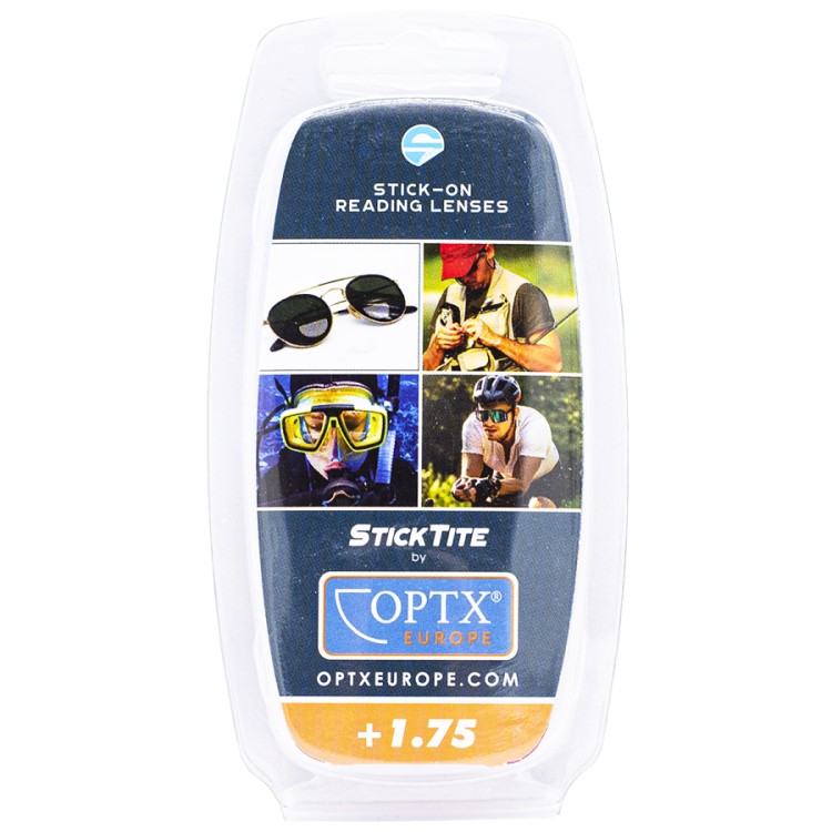 Læselinser til briller, Sticktite +1.75