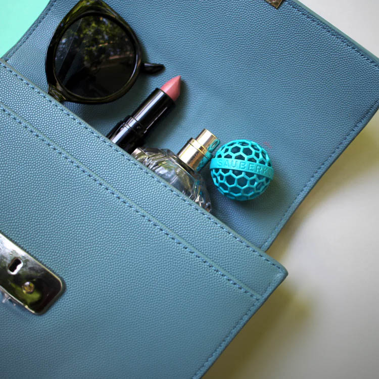 Rengøringskugle til tasken, Sauberkugel, Blå