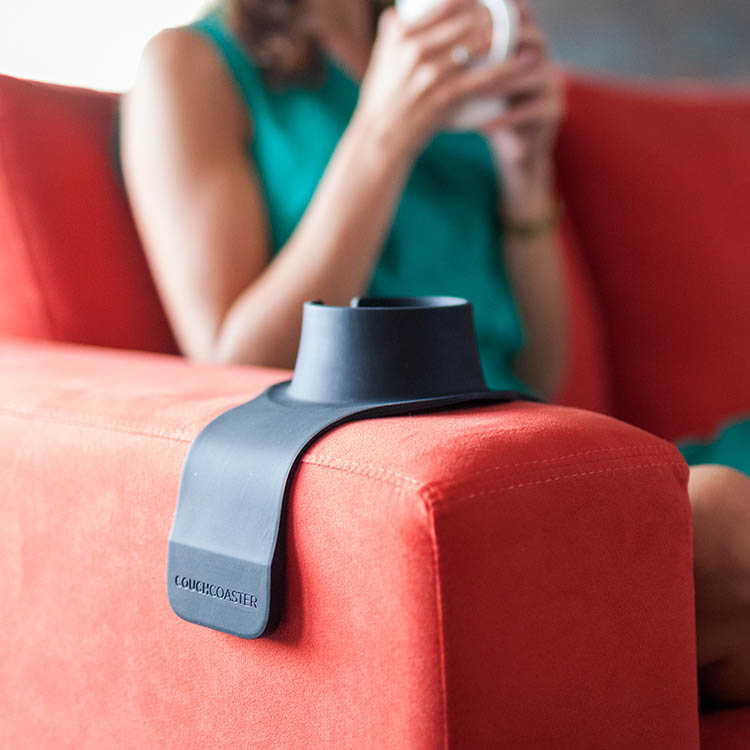 Kopholder til sofaen, Sort