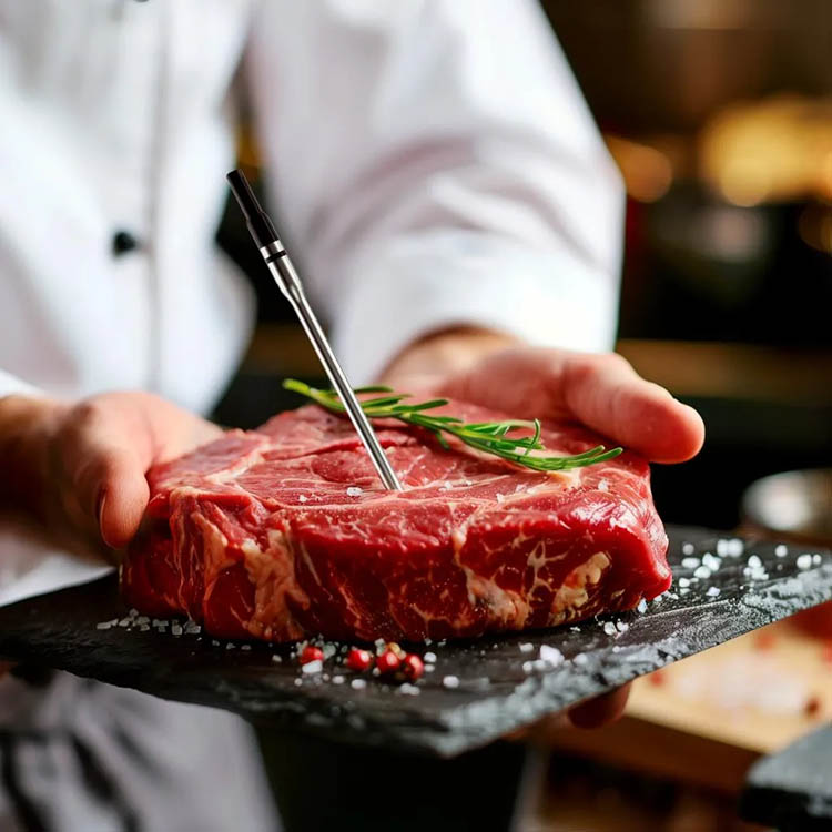 Trådløst grilltermometer, HerQs, Enkel billede