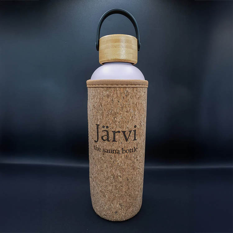 Sauna flaske, Järvi, Lyserød Medium 550 ml