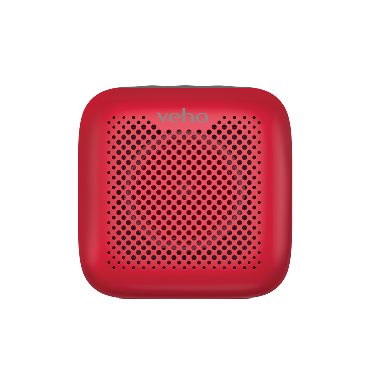 Vandafvisende bluetooth højttaler, Rød