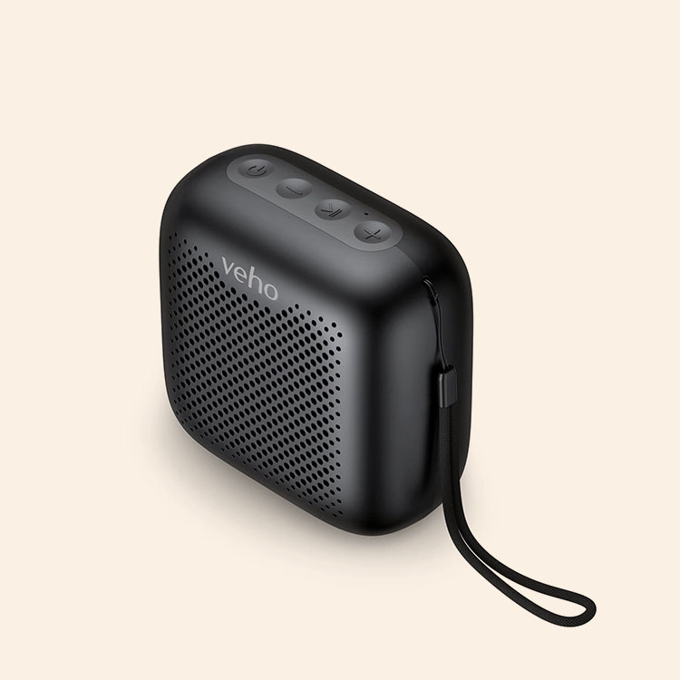 Vandafvisende bluetooth højttaler, Sort
