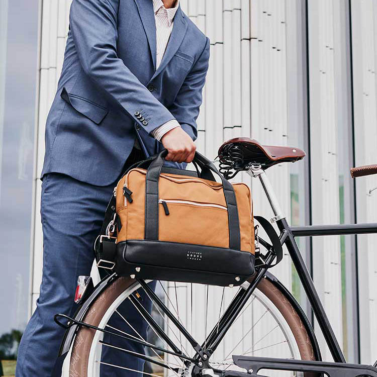 Computertaske til cyklen, Brun
