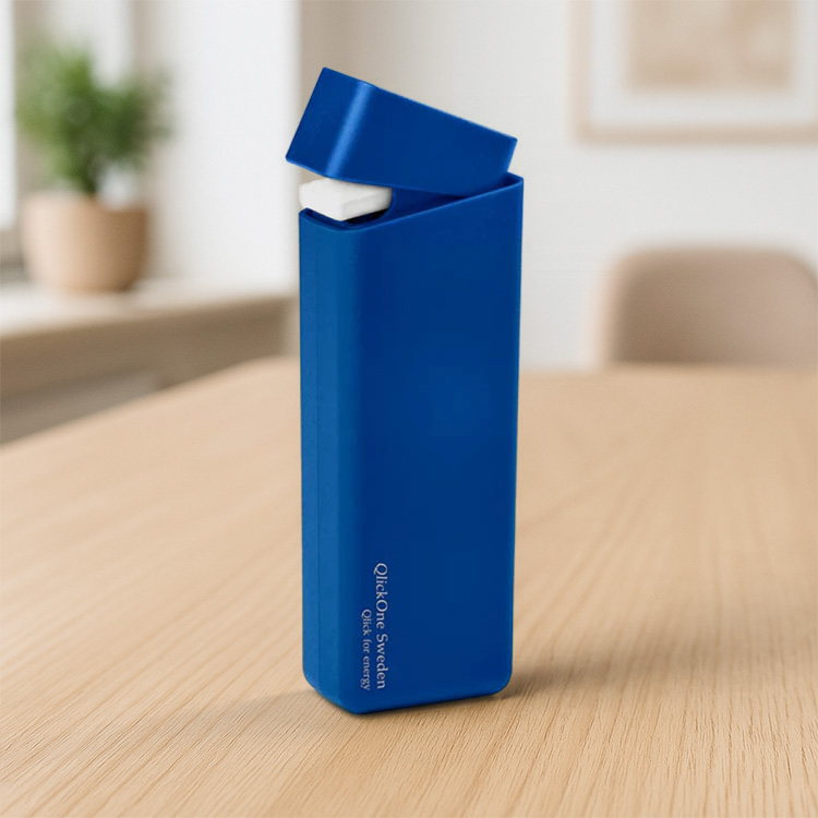 Druesukker dispenser, QlickOne, Blå