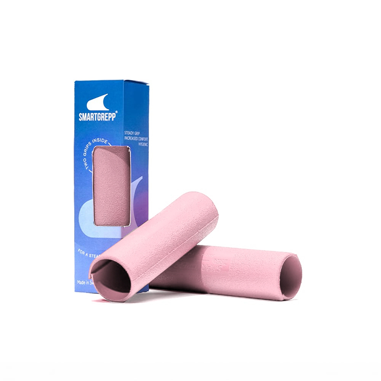 Håndtag til styrketræning, SmartGrepp, Lyserød