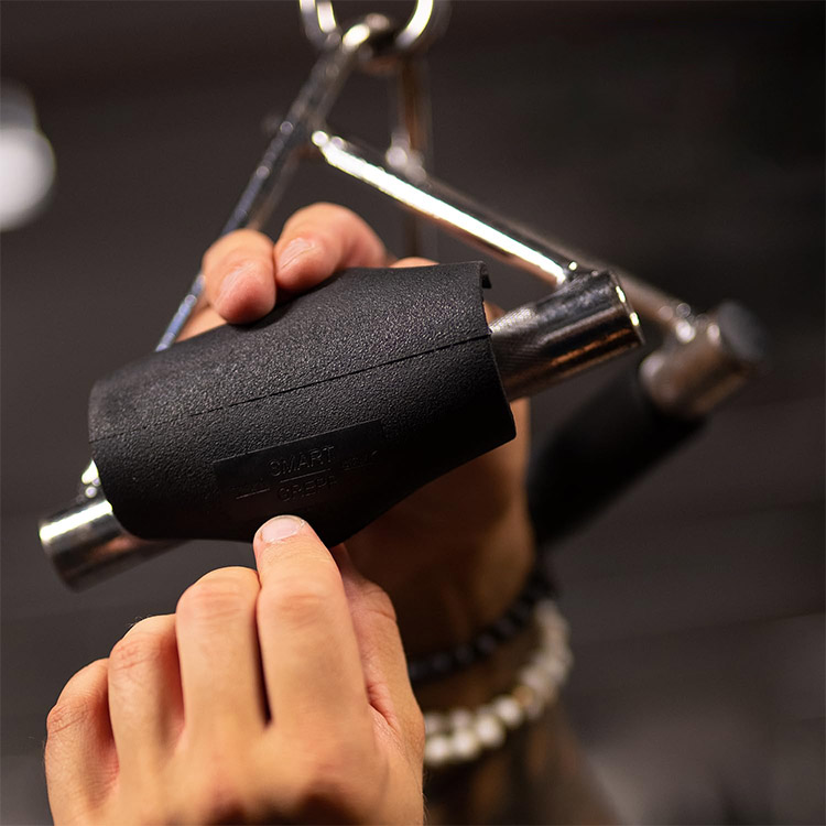 Håndtag til styrketræning, SmartGrip, Sort