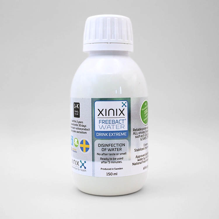 Vandrensning, Xinix FreeBact Water, 150 ml