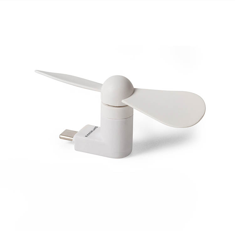 Minifläkt til USB-C, Hvid