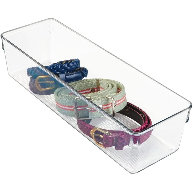 Indsatsboks i plast, 30,5x10,2 cm, iDesign